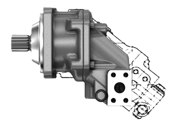 REXROTH R902160930, A2FM80/61W-VAB010